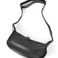 HALF MOON BAG -cow hide-