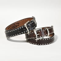 33mm QR BELT -U.K silver studs-
