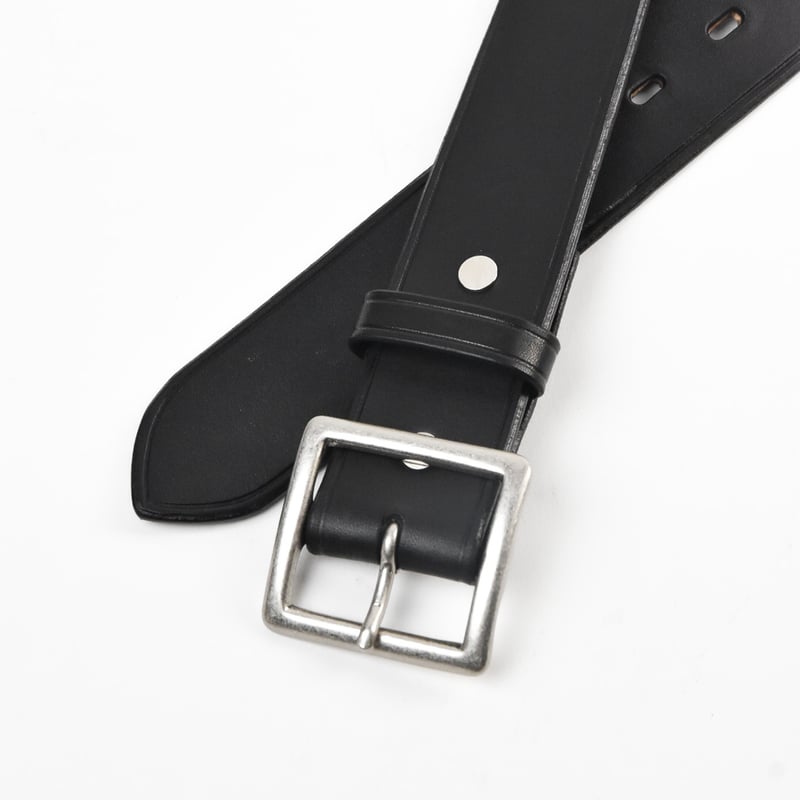 実物　西ドイツ軍　黒レザー 黒鷲アドラーの紋章バックル 外ベルト　統一と自由 実物 西ドイツ軍 黒レザー 黒鷲アドラーの紋章バックル 外ベルト