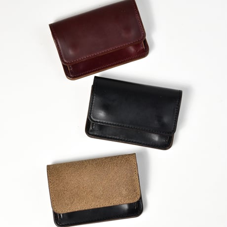 COIN & CARD CASE -chrome excel- | THE WONDER LUST