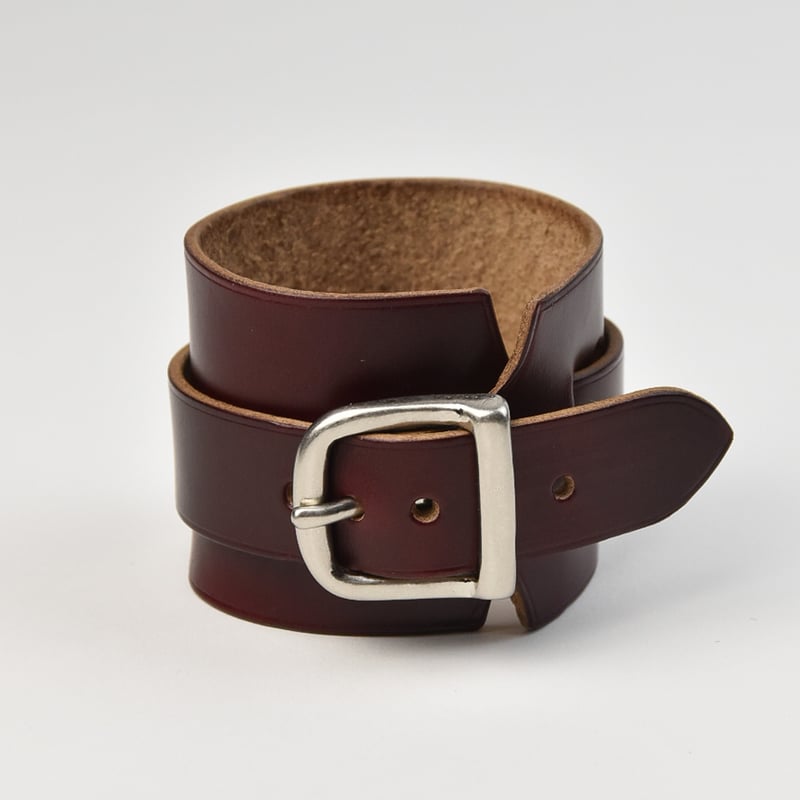 50mm DOUBLE BRACELET -chrome excel- | the wonde