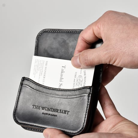 CARD CASE -chrome excel-