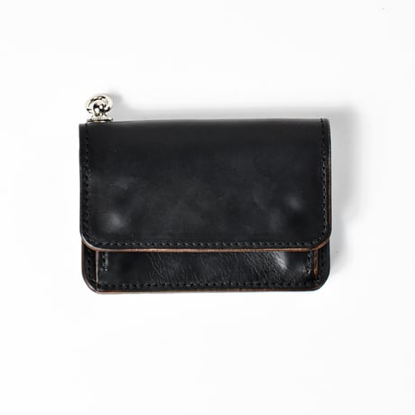 COIN & CARD CASE -chrome excel-