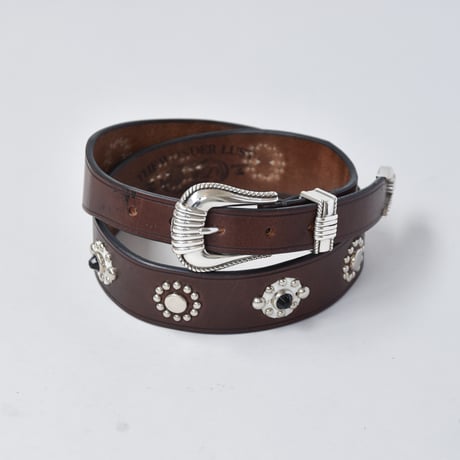 25-40mm WESTERN BELT -U.K stone studs-