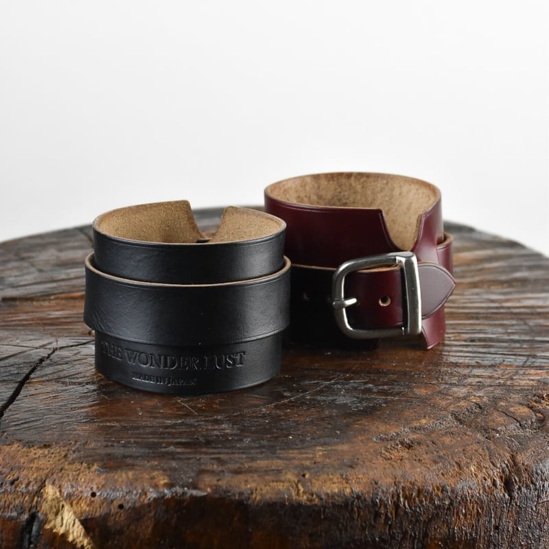 50mm DOUBLE BRACELET -chrome excel- | the wonde