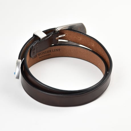 25mm MARFA LEATHER BELT -U.K-