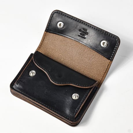 COIN & CARD CASE -chrome excel-