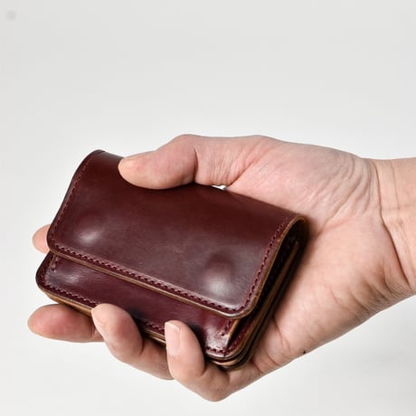COIN & CARD CASE -chrome excel-