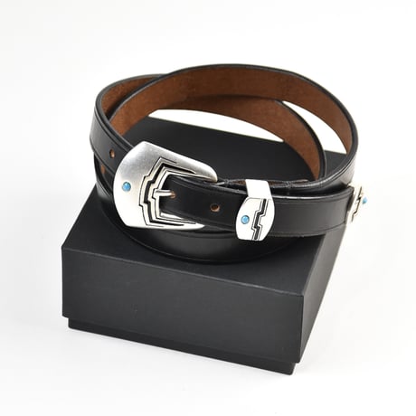 25mm MARFA LEATHER BELT -U.K-