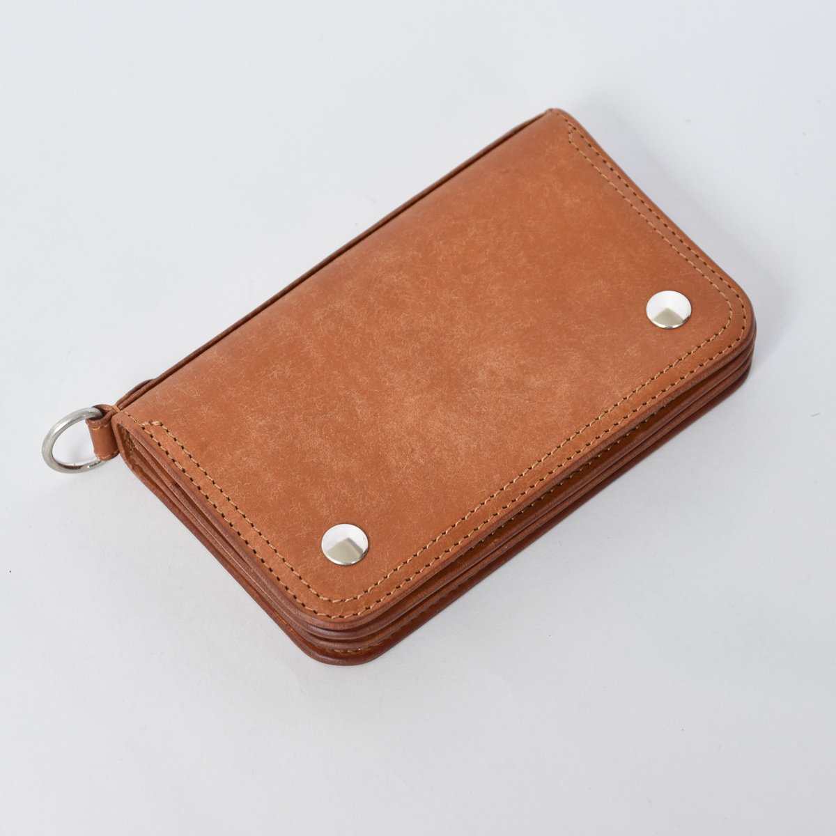 139ミドル　トラッカーウォレット イタリアンレザーMARGOT【ダークブラウン 139ミドル トラッカーウォレット イタリアンレザーMARGOT