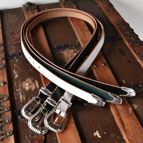 25mm WESTERN LONG BELT -Pigment-
