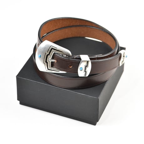 25mm MARFA LEATHER BELT -U.K-