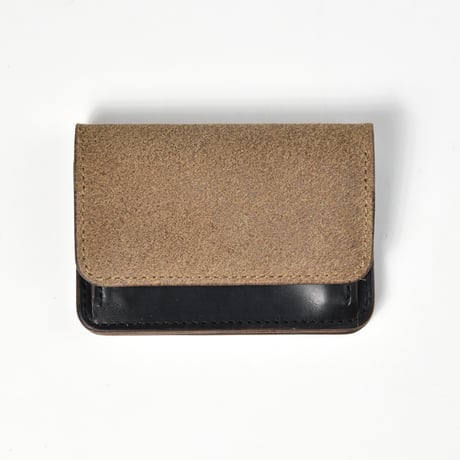 COIN & CARD CASE -chrome excel-