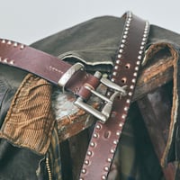 33mm QR BELT -U.K silver studs-