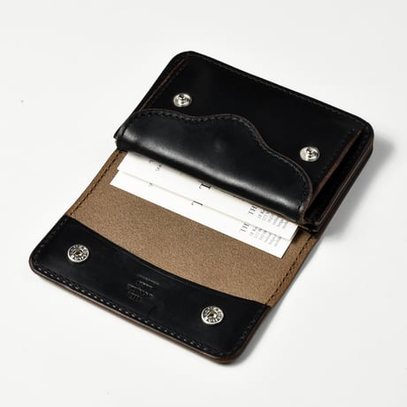 COIN & CARD CASE -chrome excel-