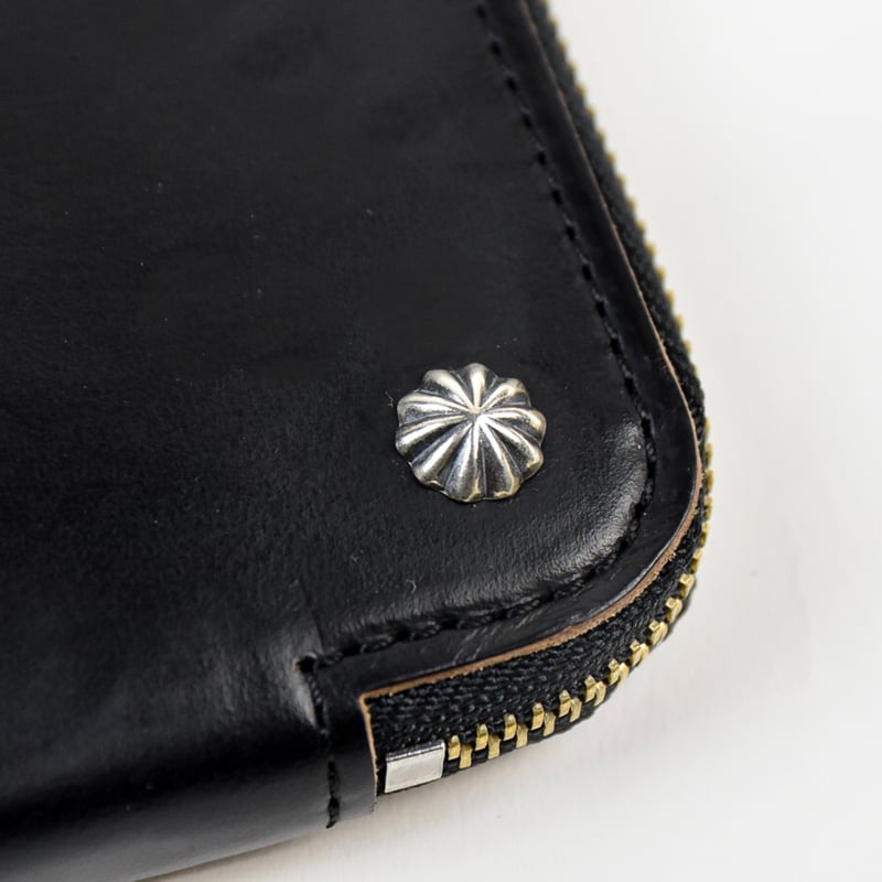 \"BJ CONCHO MINI WALLET\" レザーウォレット SHELL CONCHO L-ZIP MINI WALLET | the wonder lust