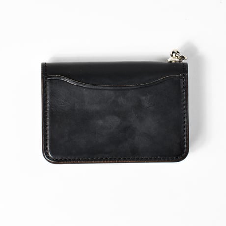 COIN & CARD CASE -chrome excel-