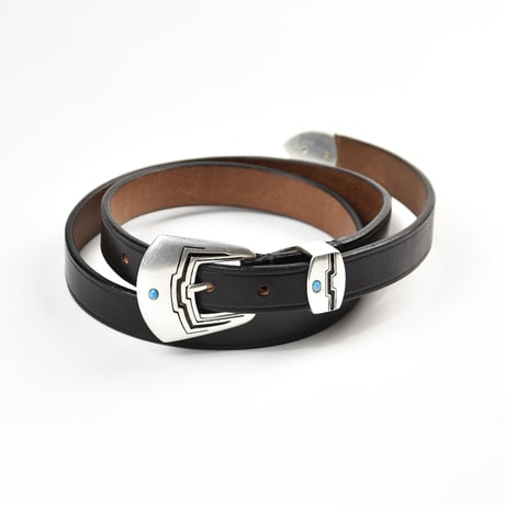 25mm MARFA LONG LEATHER BELT -U.K-