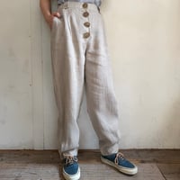 "Europe" linen pants 351