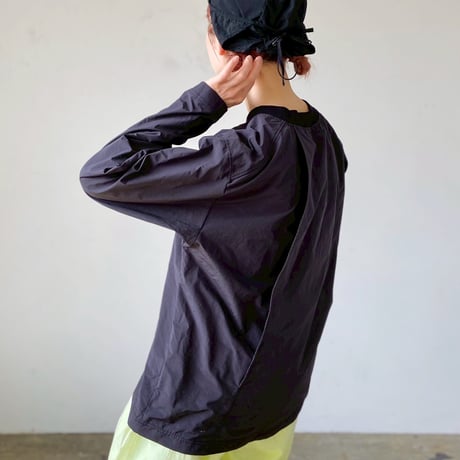 Handwerker / crew neck shirt / ripstop / black / S
