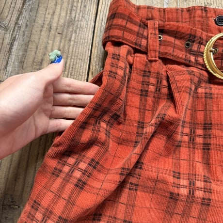 80's〜　corduroy shorts 366