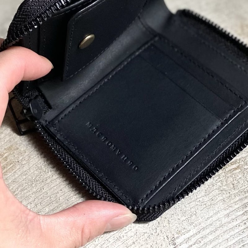 macromauro paint wallet O / black ③ | THE DEPA macromauro paint wallet O / black ③ | THE DEPA