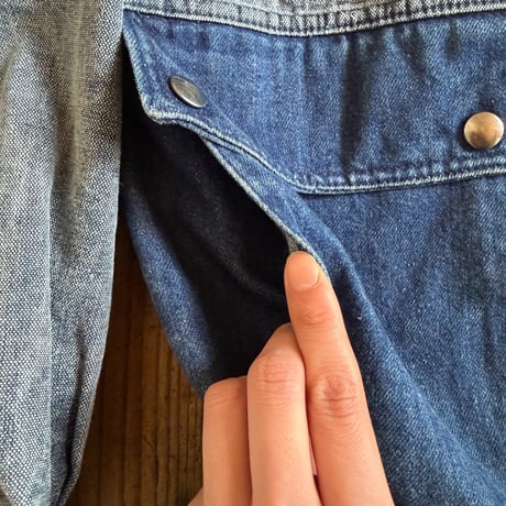 handmade denim jacket 374