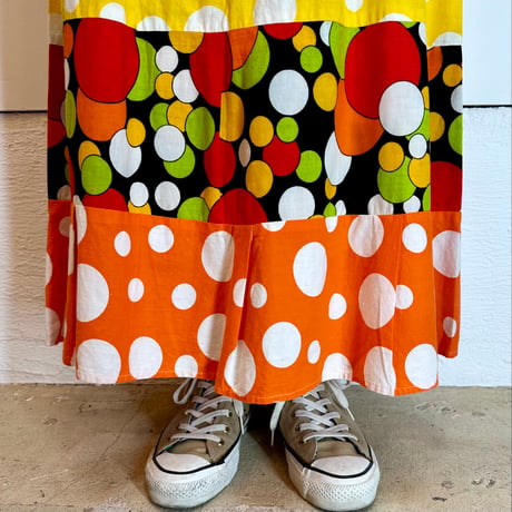 80's tiered skirt 328