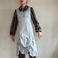 90's Indian rayon sleeveless dress 398