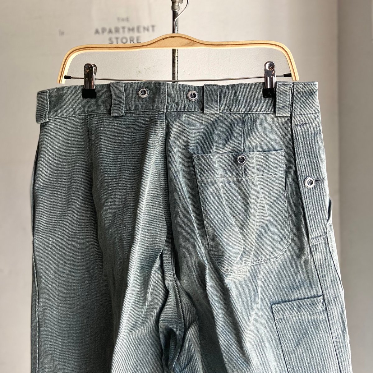 60's スイス軍 デニムワークパンツ used / S | THE DEPARTMENT S 60's スイス軍 デニムワークパンツ used / S | THE DEPARTMENT S