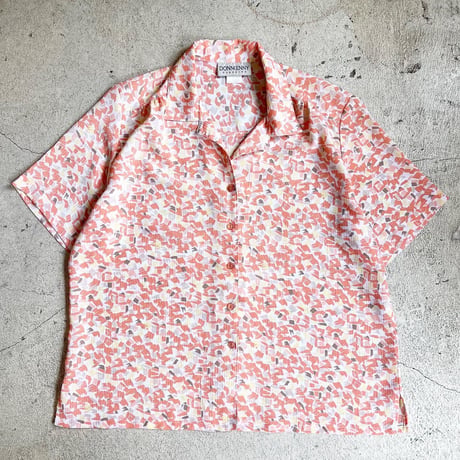 90's polyester shirt 254