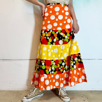 80's tiered skirt 328