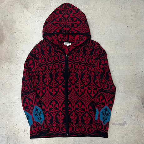 alpaka knit zip up foodie 370