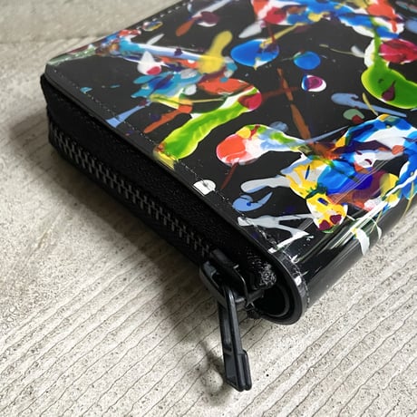 macromauro  paint wallet O / black ③