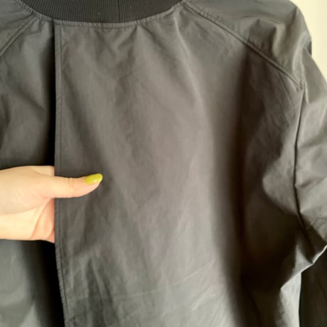 Handwerker / crew neck shirt / ripstop / black / S