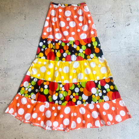 80's tiered skirt 328