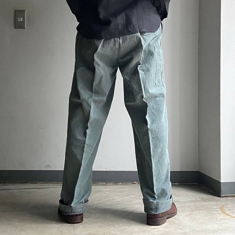 60's スイス軍 デニムワークパンツ used / S | THE DEPARTMENT S 60's スイス軍 デニムワークパンツ used / S | THE DEPARTMENT S