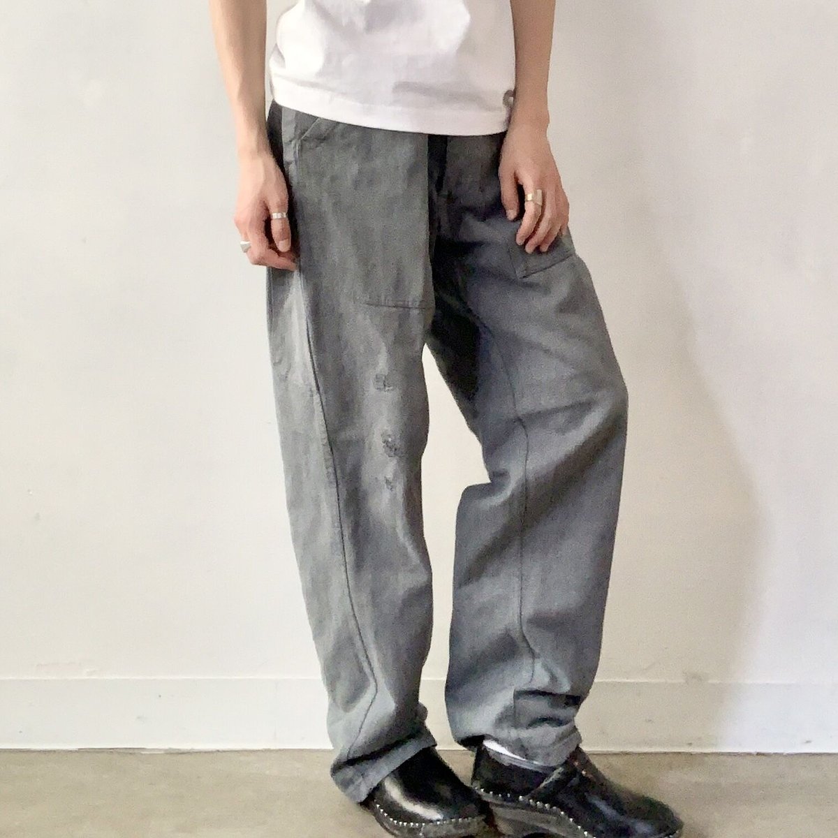 60's スイス軍 デニムワークパンツ used / M | THE DEPARTMENT S 60's スイス軍 デニムワークパンツ used / M | THE DEPARTMENT S
