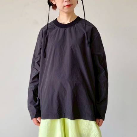 Handwerker / crew neck shirt / ripstop / black / S