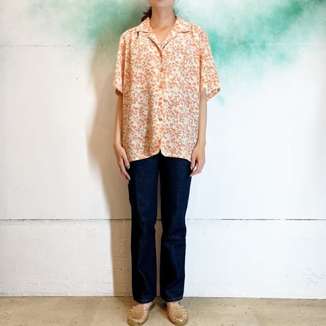 90's polyester shirt 254