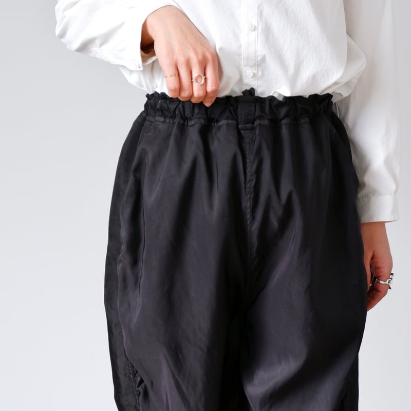 DDUD シュリンクナイロンツイル / 切り替えパンツ / black / 5 DDUD シュリンクナイロンツイル / 切り替えパンツ / black / 5