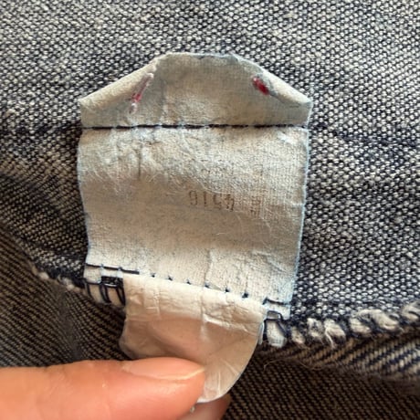 handmade denim jacket 374