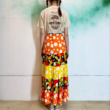 80's tiered skirt 328
