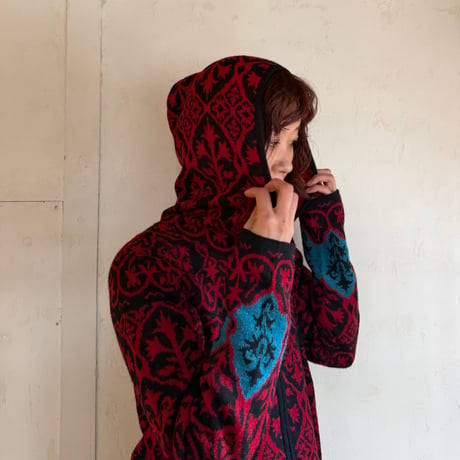 alpaka knit zip up foodie 370