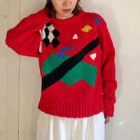 90's acrylic knit 363