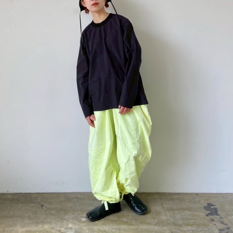 Handwerker / crew neck shirt / ripstop / black / S