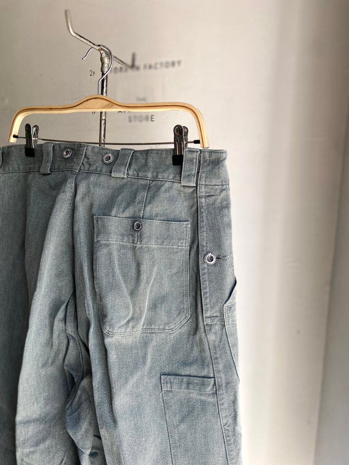 60's スイス軍 デニムワークパンツ used / S | THE DEPARTMENT S 60's スイス軍 デニムワークパンツ used / S | THE DEPARTMENT S