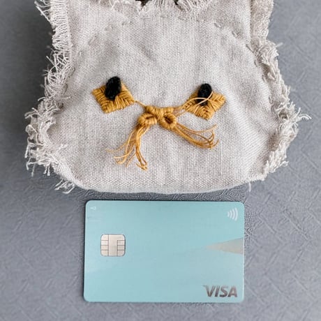 【 ねこフェイス がま口財布  】 ｜8月末発送