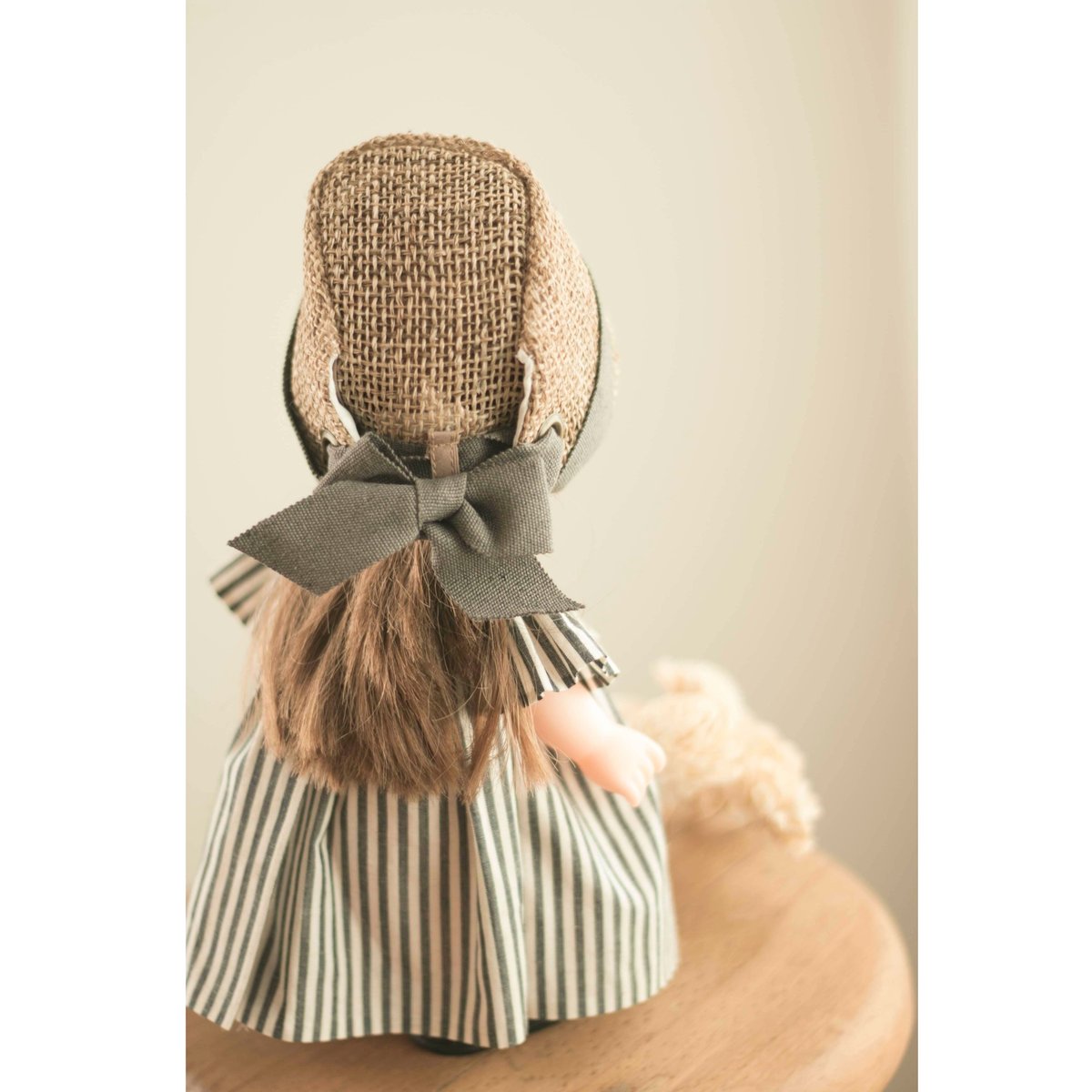 【新品未使用】【お値下げ】kubomi クボミ 麦わら帽子　58cm(大人用) ドール 麦わら帽子｜9月中旬〜下旬発送 | kubomi [クボミ