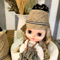 ｜ドール　麦わらキャップ｜5月中旬発送